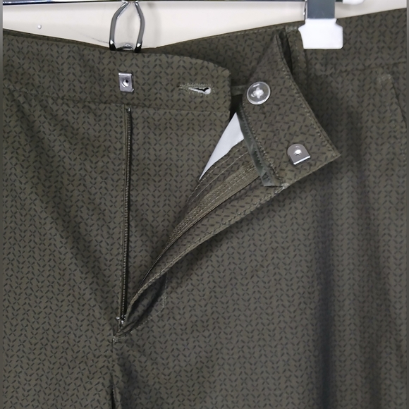 Men's All In Motion Green Athletic X Print Shorts - Picture 2 of 5